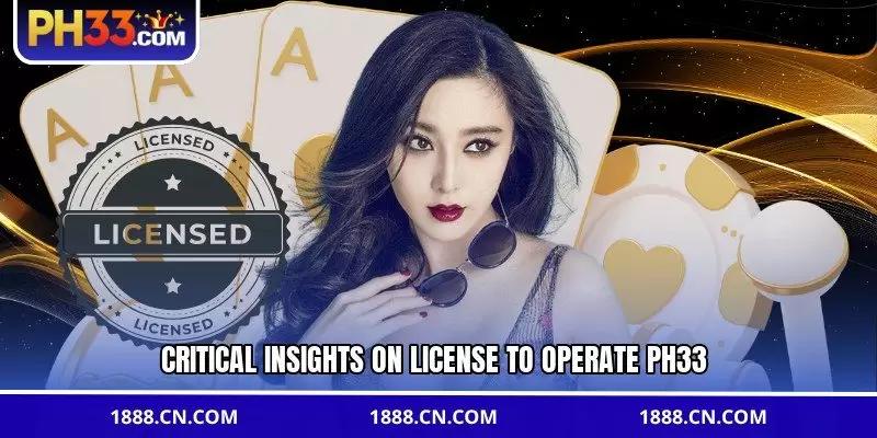 Critical insights on license to operate PH33