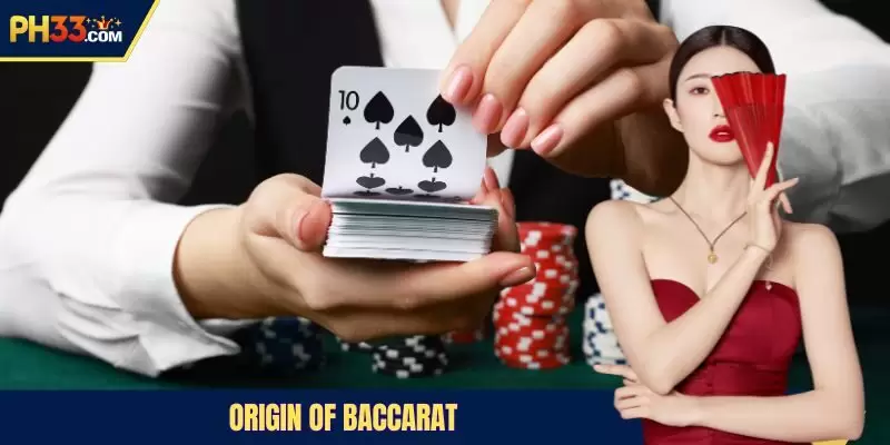 Origin of baccarat