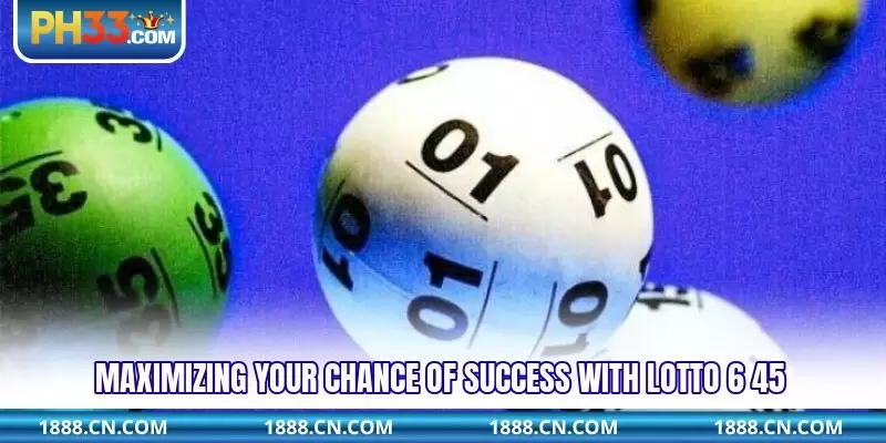 Maximizing your chance of success with Lotto 6/45
