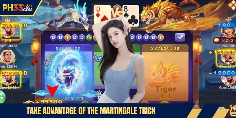 Take advantage of the martingale trick