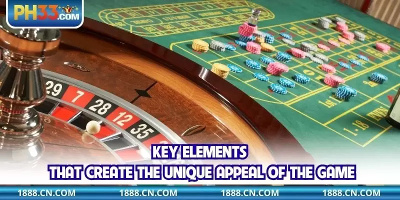 Key elements that create the unique appeal of the game
