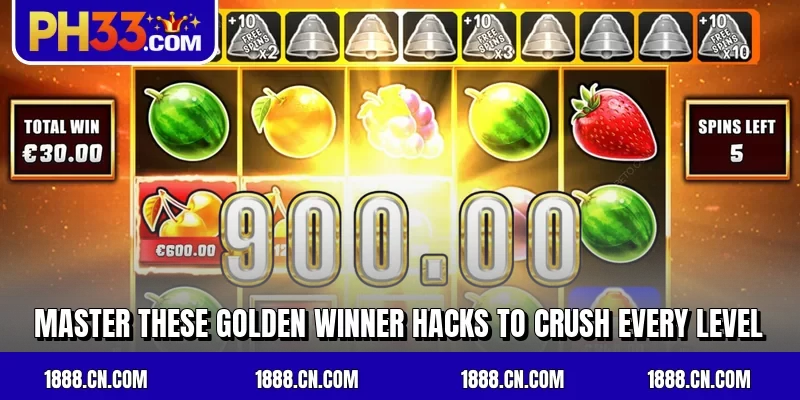 Master these Golden Winner hacks to crush every level