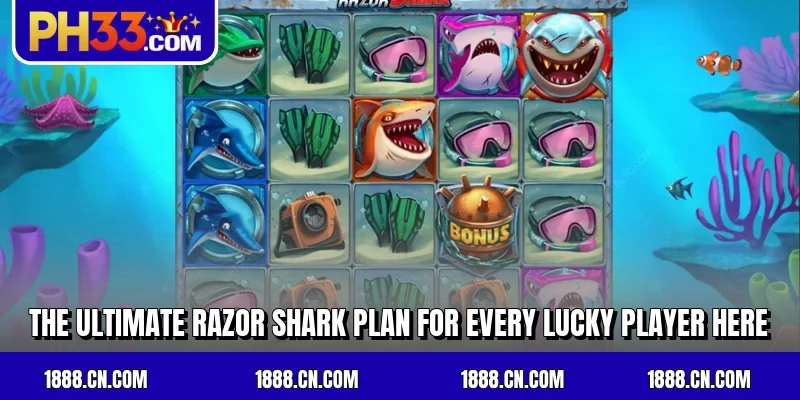 The ultimate Razor Shark plan for every lucky player here