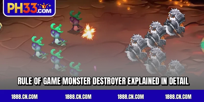 Rule of game Monster Destroyer explained in detail